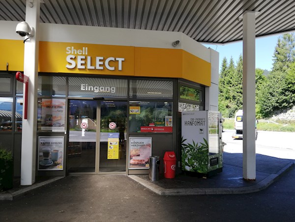 Eben im Pongau Shell Tankstelle Autobahnstation Eben Nord und Eben Süd